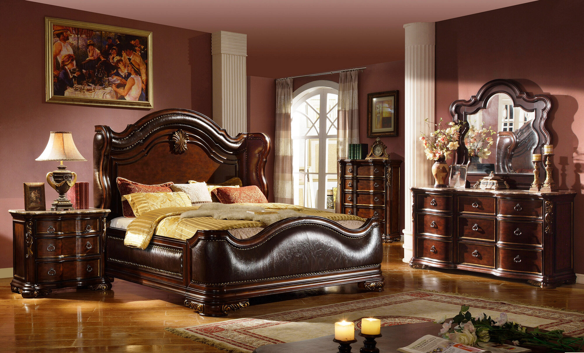 Спальня Царская коричневая