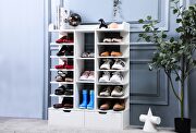 Modern multi layer wooden entryway, hallway shoes racks by La Spezia additional picture 6