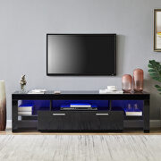 La Spezia VS003 Black TV Stand W67933435 | Comfyco