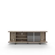 Tv stand in nature and onyx by Manhattan Comfort additional picture 6
